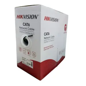 توصيلات Hikvision CAT6 PVC White